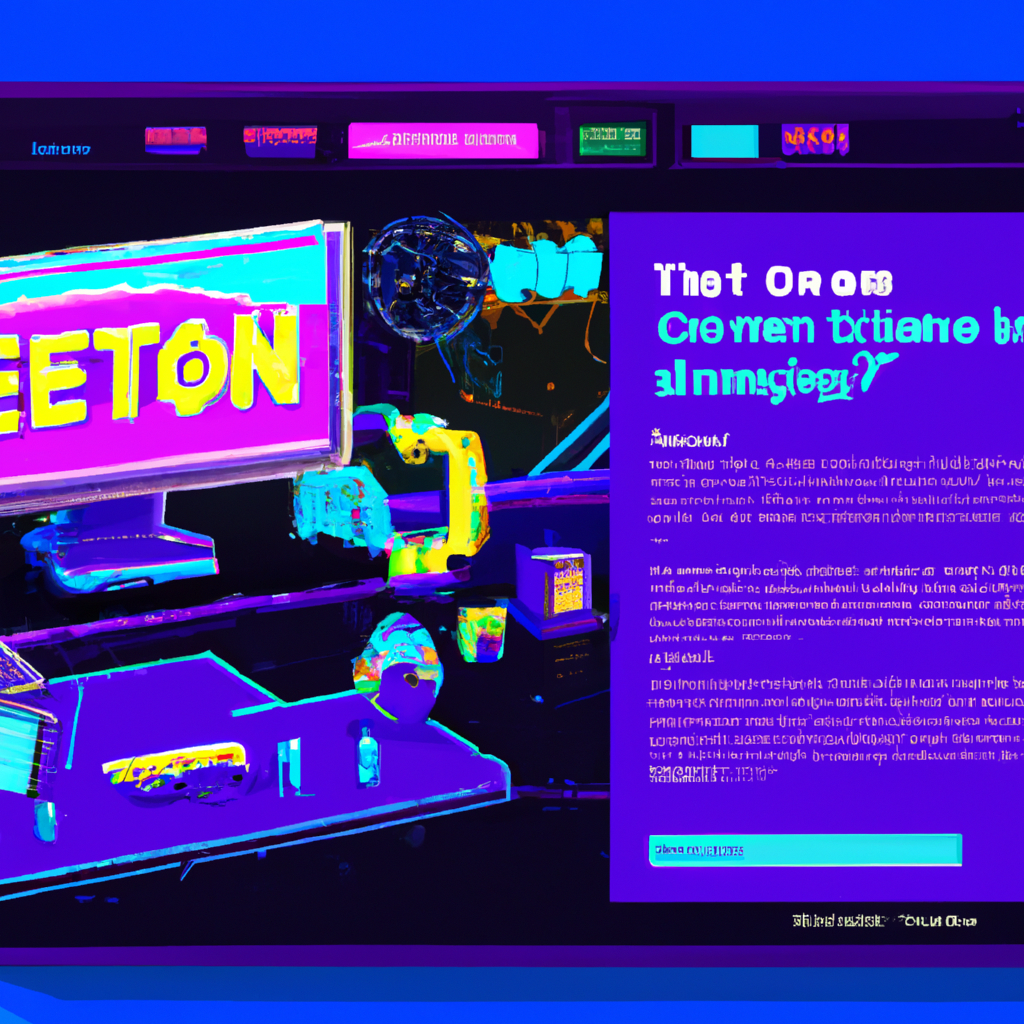 PlayForge Arena hero visual: stylized pixel mashup showing players and HUD